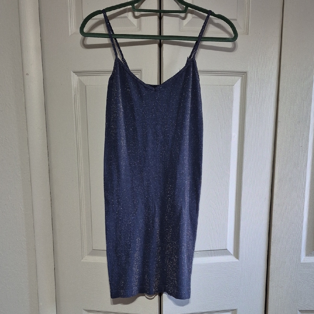 Chic Blue And Gold Sparkle Chemise FP!!!